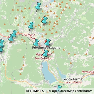 Mappa Via Guglielmi, 38057 Pergine Valsugana TN, Italia (5.32727)