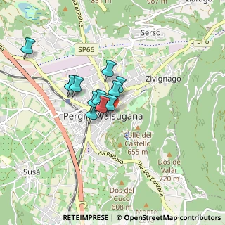 Mappa Via Guglielmi, 38057 Pergine Valsugana TN, Italia (0.57077)