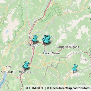 Mappa Via Guglielmi, 38057 Pergine Valsugana TN, Italia (10.64462)