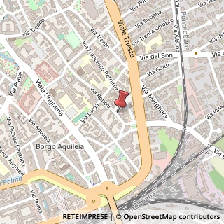 Mappa Via Ronchi, 80, 33100 Udine, Udine (Friuli-Venezia Giulia)