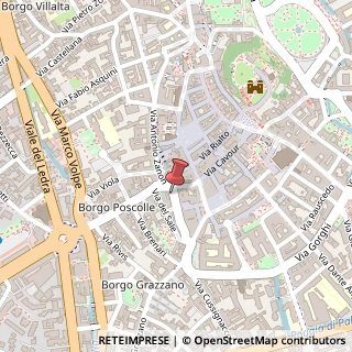 Mappa Via del Gelso, 5, 33100 Udine, Udine (Friuli-Venezia Giulia)