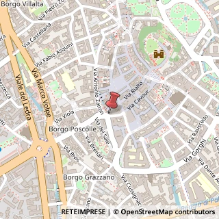 Mappa Via Poscolle, 25, 33100 Udine, Udine (Friuli-Venezia Giulia)