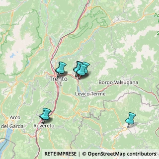 Mappa Via Chimelli, 38057 Pergine Valsugana TN, Italia (10.60846)
