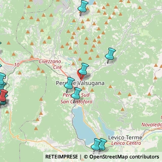 Mappa Via Chimelli, 38057 Pergine Valsugana TN, Italia (6.68)