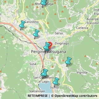 Mappa Via Chimelli, 38057 Pergine Valsugana TN, Italia (2.50273)