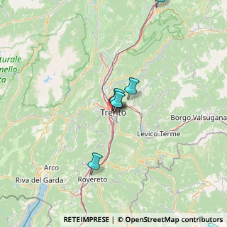 Mappa Via della Mantovana, 38122 Trento TN, Italia (31.53417)