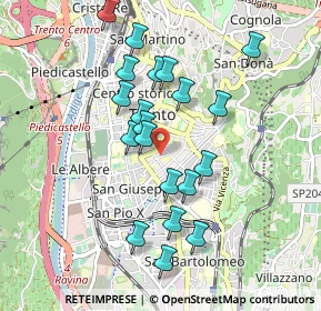 Mappa Via della Mantovana, 38122 Trento TN, Italia (0.844)