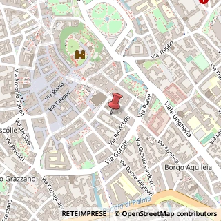 Mappa Via San Francesco D'Assisi, 17, 33100 Udine, Udine (Friuli-Venezia Giulia)
