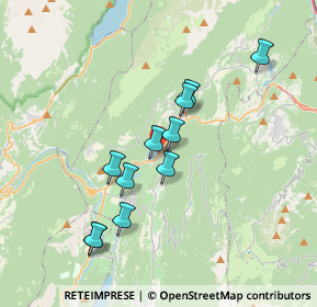 Mappa 38070 Padergnone TN, Italia (3.19182)