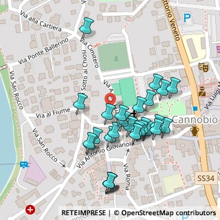 Mappa Piazza Casgnano, 28822 Cannobio VB, Italia (0.11071)