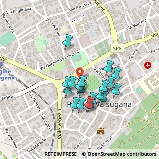 Mappa Piazza Garibaldi, 38057 Pergine Valsugana TN, Italia (0.1815)