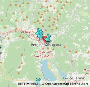 Mappa Piazza Garibaldi, 38057 Pergine Valsugana TN, Italia (6.91077)