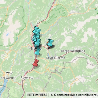 Mappa Via Cesare Battisti, 38057 Pergine Valsugana TN, Italia (9.20722)