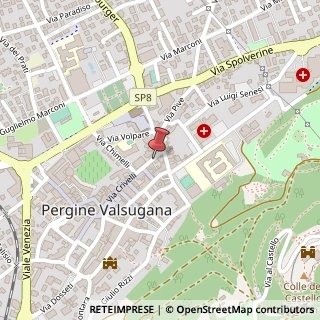 Mappa Via Crivelli, 66, 38057 Pergine Valsugana, Trento (Trentino-Alto Adige)