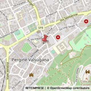 Mappa Via Crivelli, 71, 38057 Pergine Valsugana, Trento (Trentino-Alto Adige)