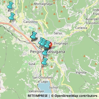 Mappa Via Cesare Battisti, 38057 Pergine Valsugana TN, Italia (1.58167)