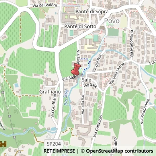 Mappa Via Sal?, 10, 38123 Trento, Trento (Trentino-Alto Adige)