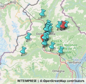 Mappa Viale Piemonte, 28844 Villadossola VB, Italia (9.9165)