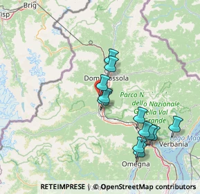 Mappa Viale Piemonte, 28844 Villadossola VB, Italia (14.10667)