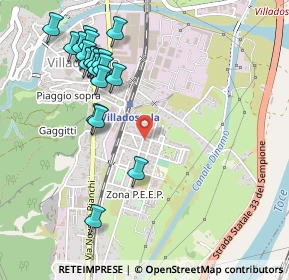 Mappa Viale Piemonte, 28844 Villadossola VB, Italia (0.5575)