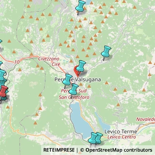 Mappa Via G. B. Chimelli, 38057 Pergine Valsugana TN, Italia (6.64357)