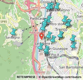 Mappa Viale della Costituzione, 38121 Trento TN, Italia (0.9455)