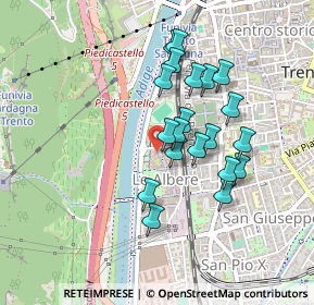 Mappa Viale della Costituzione, 38121 Trento TN, Italia (0.373)