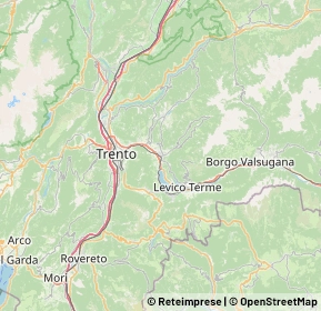 Mappa 38057 Pergine Valsugana TN, Italia (14.1255)