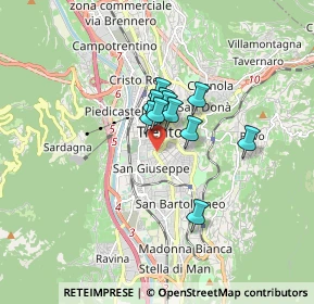 Mappa Via Piave, 38100 Trento TN, Italia (0.98273)