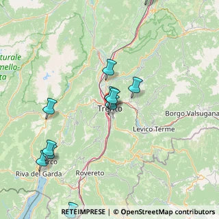 Mappa Via Piave, 38100 Trento TN, Italia (17.42545)