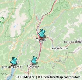 Mappa Via Piave, 38100 Trento TN, Italia (29.57375)