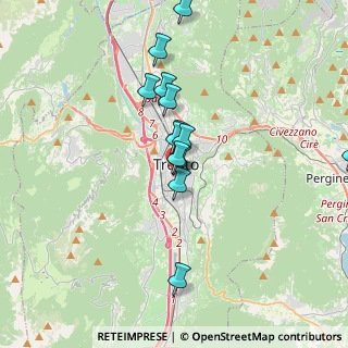 Mappa Via Piave, 38100 Trento TN, Italia (3.54357)