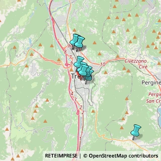 Mappa Via Piave, 38100 Trento TN, Italia (2.94)