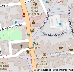 Mappa Via D. Uccelli, 28822 Cannobio VB, Italia (0.07308)