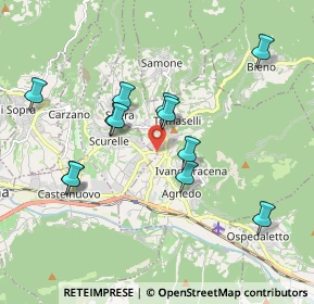 Mappa 38059 Strigno TN, Italia (1.76917)