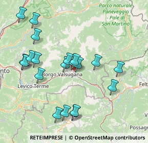 Mappa 38059 Strigno TN, Italia (15.53)