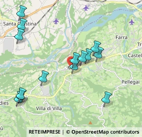 Mappa Piazza Papa Luciani, 32026 Mel BL, Italia (2.13714)