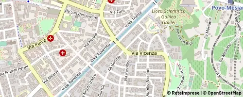 Mappa Trento