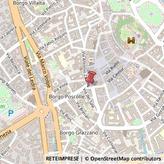Mappa Via Poscolle, 8, 33100 Udine, Udine (Friuli-Venezia Giulia)