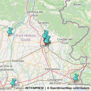Mappa Via Vittorio Alfieri, 33100 Udine UD, Italia (35.42077)