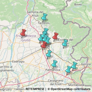 Mappa Via Vittorio Alfieri, 33100 Udine UD, Italia (11.47357)