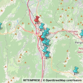 Mappa Via Giusti, 38122 Trento TN, Italia (4.05154)