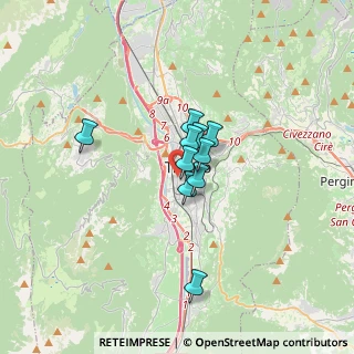 Mappa Via Giusti, 38122 Trento TN, Italia (2.65182)