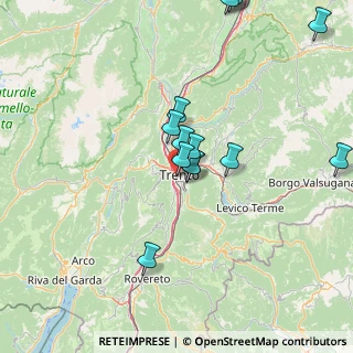 Mappa Via Giusti, 38122 Trento TN, Italia (15.77786)