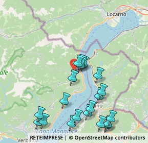 Mappa Via alla Piana, 28822 Cannobio VB, Italia (8.8785)
