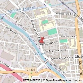 Mappa Rue de l'Epinguy, 16, 74300 Courmayeur, Aosta (Valle d'Aosta)
