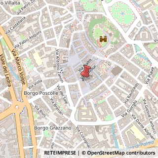 Mappa Via Nazario Sauro, 1, 33100 Udine, Udine (Friuli-Venezia Giulia)