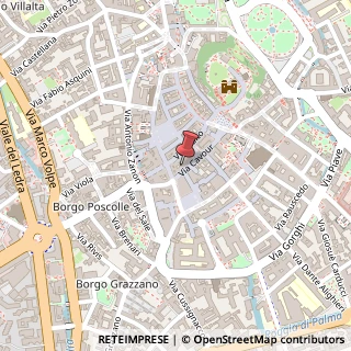 Mappa Via Cavour, 13, 33100 Udine, Udine (Friuli-Venezia Giulia)