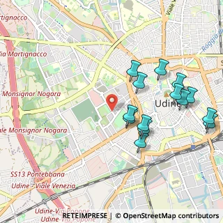 Mappa Via Villa Glori, 33100 Udine UD, Italia (1.02929)