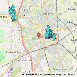 Mappa Via Villa Glori, 33100 Udine UD, Italia (2.30389)